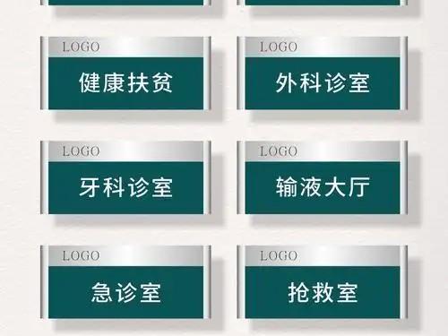 医院导视牌